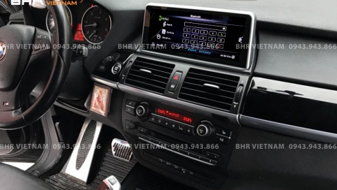 Màn hình DVD Android xe BMW X6 E71 2008 - 2016 | Màn nguyên khối 10.25 inch